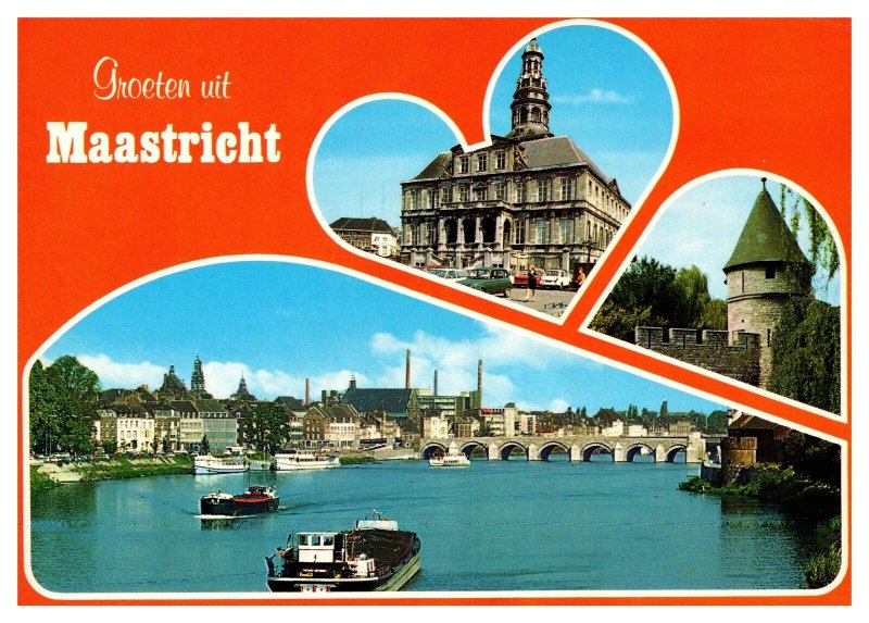 Postcard Netherlands Greetings from Maastricht