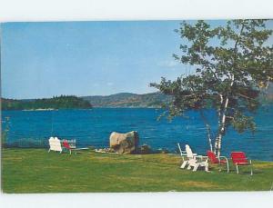 Pre-1980 LAKE SCENE Adirondacks - Tupper Lake New York NY hp6321