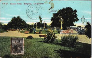 Argentina Buenos Aires Belgrano La Barranca Vintage Postcard C202