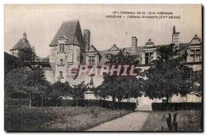 Old Postcard Ancenis Chateau