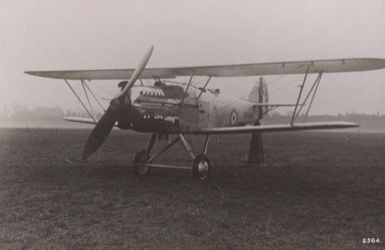 Hart Napier Dagger Engine Military Plane Vintage Plain Back Postcard Old Photo