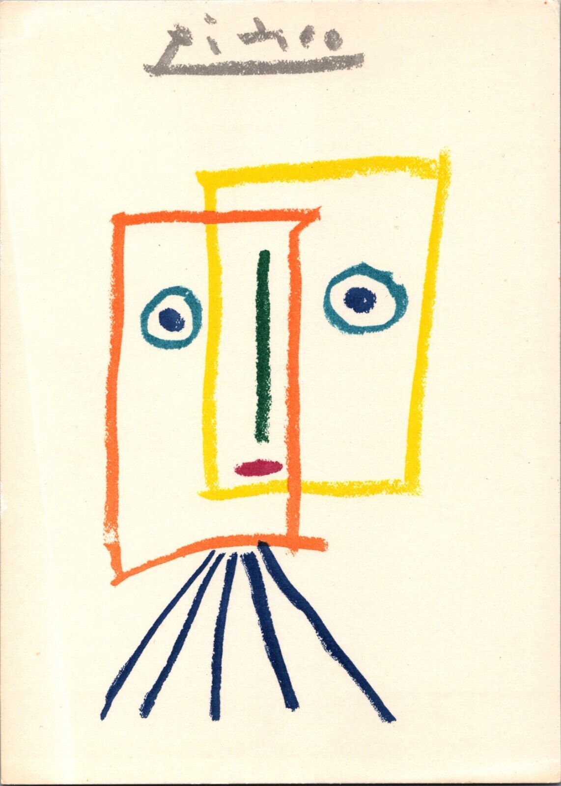 Pablo Picasso Art Postcard BS.23 Other / Unsorted, Postcard / HipPostcard