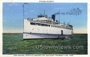 Martha's Vineyard & Nantucket Steamship Line - New Bedford, Massachusetts MA  