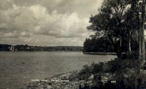 Real Photo - China Lake in China, Maine