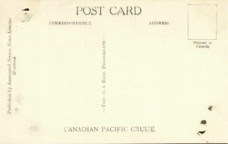 ceylon, COLOMBO, Kelani River (1920s) Canadian Pacific Cruise RPPC Postcard