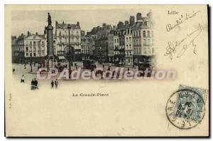 Postcard Old Lille Grand Place