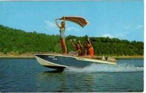 US    PC1217 SPEEDBOAT FUN-LAKE NORFOLK, OZARKS