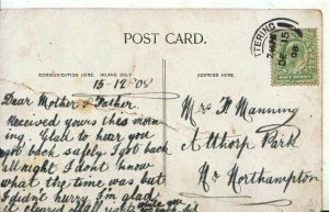 Genealogy Postcard - Manning - Atthorp Park - Near Northampton - Ref 4599A