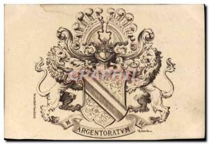 Old Postcard Argentoratum Lion