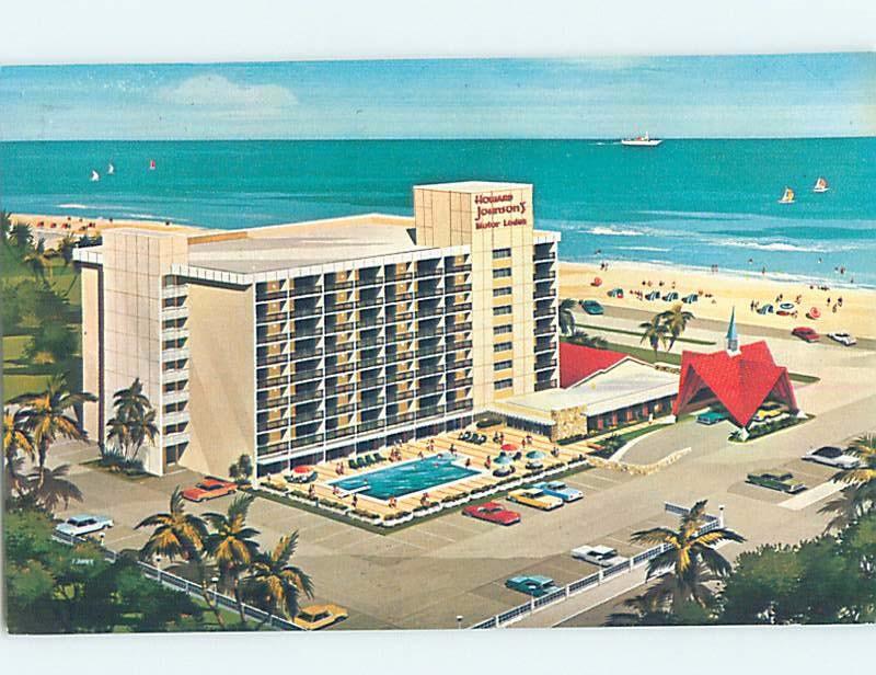 Pre-1980 HOWARD JOHNSON MOTEL Fort Lauderdale Florida FL c1697