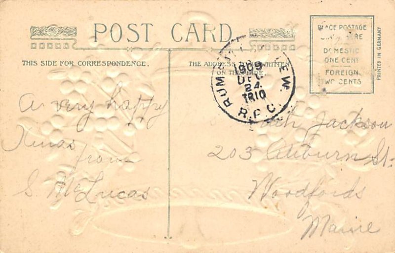 John Winsch Publishing Christmas 1909 