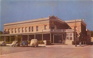 Postcard Wyoming Cody Irma Hotel Cocktail Lounge Roberts roadside 23-6324