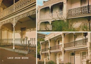 Australia Postcard - Old Melbourne - Lace Iron Work  RR8189