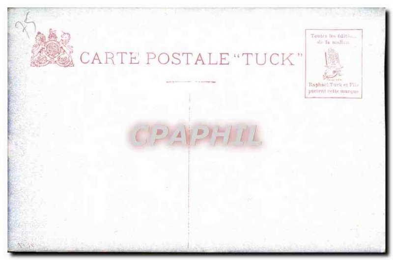 Old Postcard Paris Avenue Des Champs Elysees Arc de Triomphe