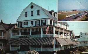 Vintage Postcard Ocean Plaza Hotel & The Ocean View Inn Ocean Grove New Jersey