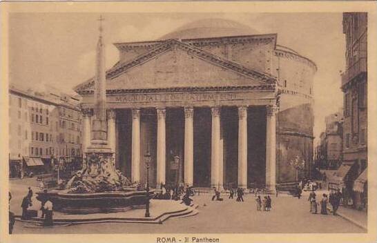 Italy Roma Rome Il Pantheon