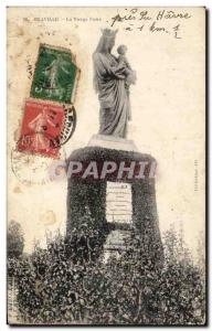 Old Postcard Graville The Black Madonna