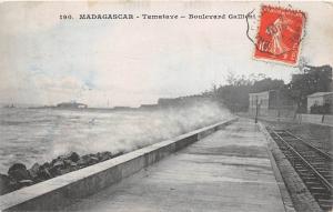 BF35657 madagascar tamatave boulevard gallieni   front/back scan