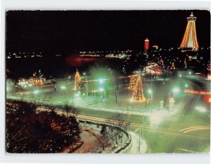Postcard Niagaras Festival of Lights in Queen Victoria Park Niagara Falls Canada