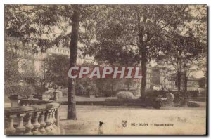 Old Postcard Dijon Square Darcy