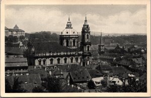 Czech Republic Prague St Nicholas Church Vintage Postcard C016