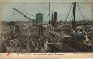 CPA BORDEAUX - Embarquement a bord de 'L'Amazone' (140072)