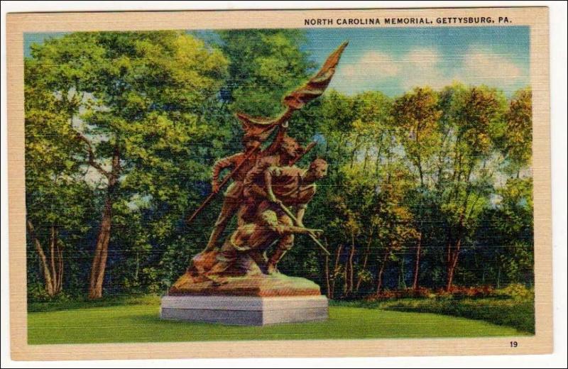 North Carolina Monument, Gettysburg PA