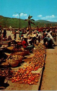 Haiti Port-au-Prince Croix-des-Bossales Market Mangos For Sale