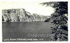 Real Photo - Llao Rock - Crater Lake, Oregon OR  