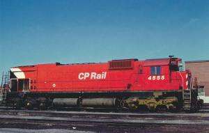 Canadian Pacific M630 Action Red at Cote Saint Luc QC, Quebec, Canada