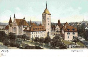 Landesmuseum Zurich Switzerland 1910c postcard