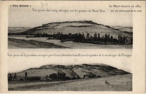 CPA Pro ALÉSIA - Le Mont-Auxois en 1865 attaque par César a l'époque (116083)