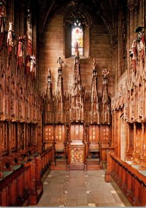 Scotland Edinburgh Giles' Cathedral The Thistle Chapel The Queen's ...