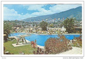 View of the city from The Fabulous Tamanaco Hotel,Caracas,Venezuela,40-60s