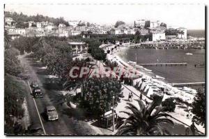 Old Postcard Sainte Maxime (Var) La Promenade and Beach Cenfade the promenade...