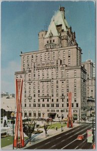Hotel Vancouver Canada 1971 Postcard Vintage Downtown City View H82