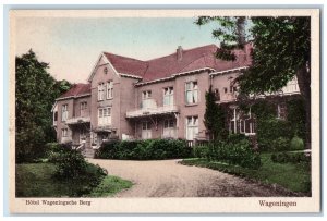 c1940's Hotel Wageningsche Wageningen Gelderland Province Netherlands Postcard