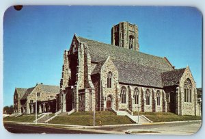 Memphis Tennessee TN Postcard Idlewild Presbyterian Church Union Avenue c1955
