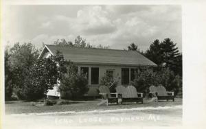 ME - Raymond. Echo Lodge    *RPPC