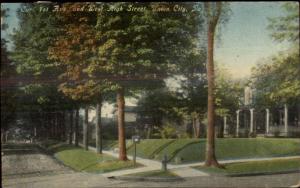 Union City PA 1st Ave & West High St.  c1910 Postcard rpx
