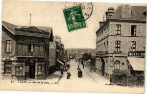 CPA Flers - Rue de la gare (195933)