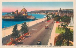 France Nice set of 17 semi-modern scenic postcards 