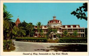 KEY WEST, Florida  FL    CONVENT of MARY IMMACULATE  ca 1960s Postcard