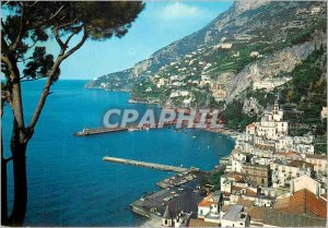 Modern Postcard Amalfi General view