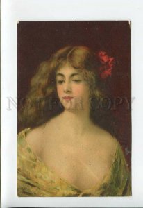 3176669 Lady BELLE w/ Long Hair by Angelo ASTI vintage TSN #505