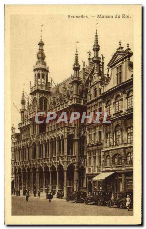 Brussels Old Postcard King's House