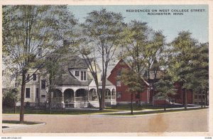 ROCHESTER, Minnesota, 1900-10s; Residences on West College Street (2)