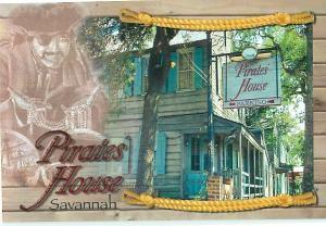 Postcard Pirates House Savannah Georgia # 1349A