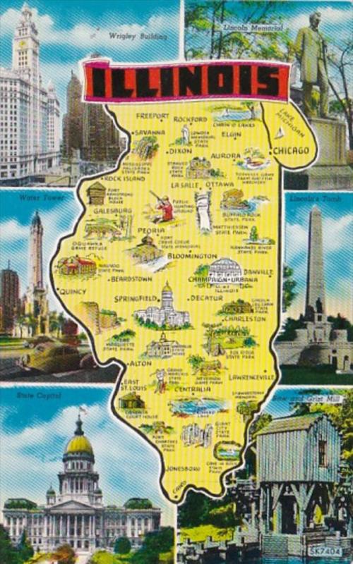 Map Of Illinois