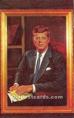 Artist Morris Katz President John F Kennedy Unused 